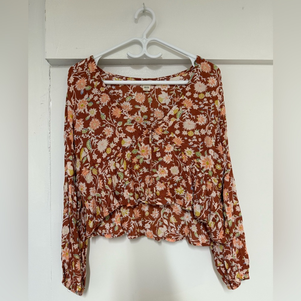 Billabong Floral Blouse